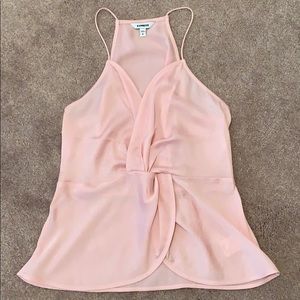 NWOT Express light pink tank top